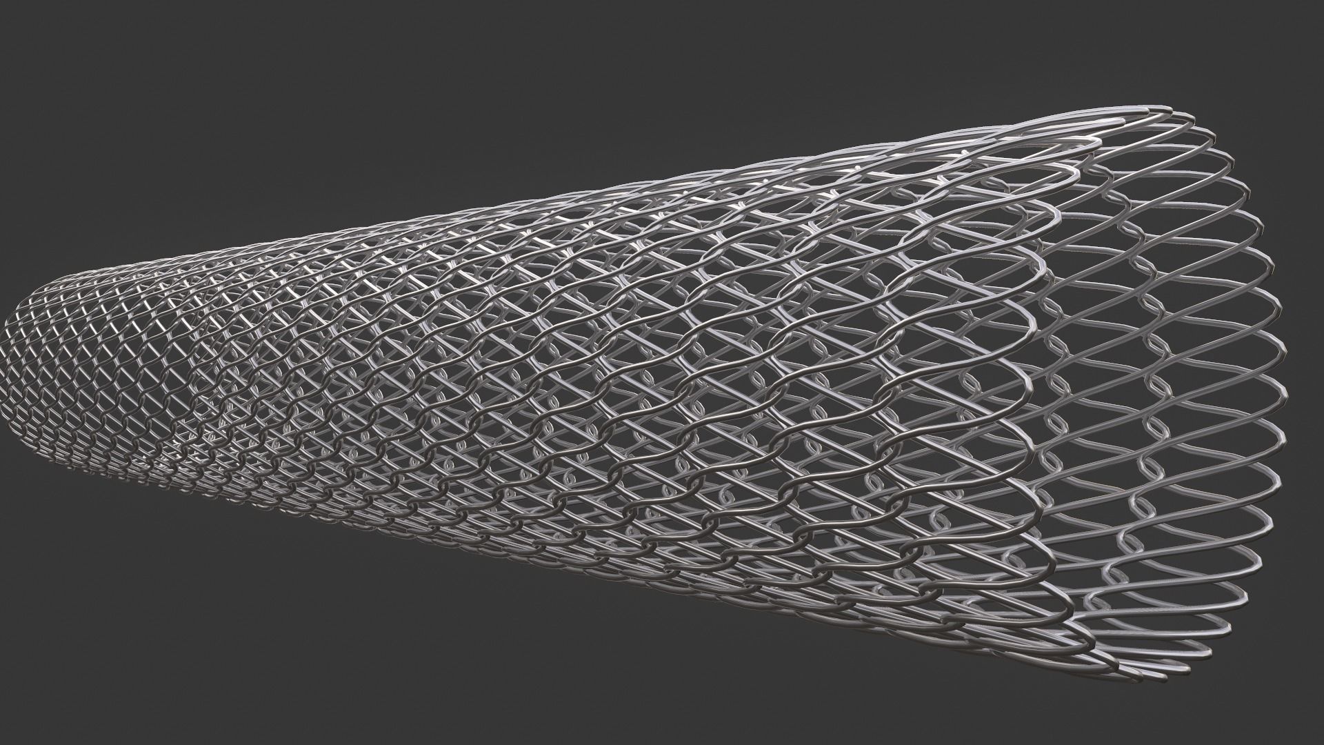 Medical Stent 3D model_3