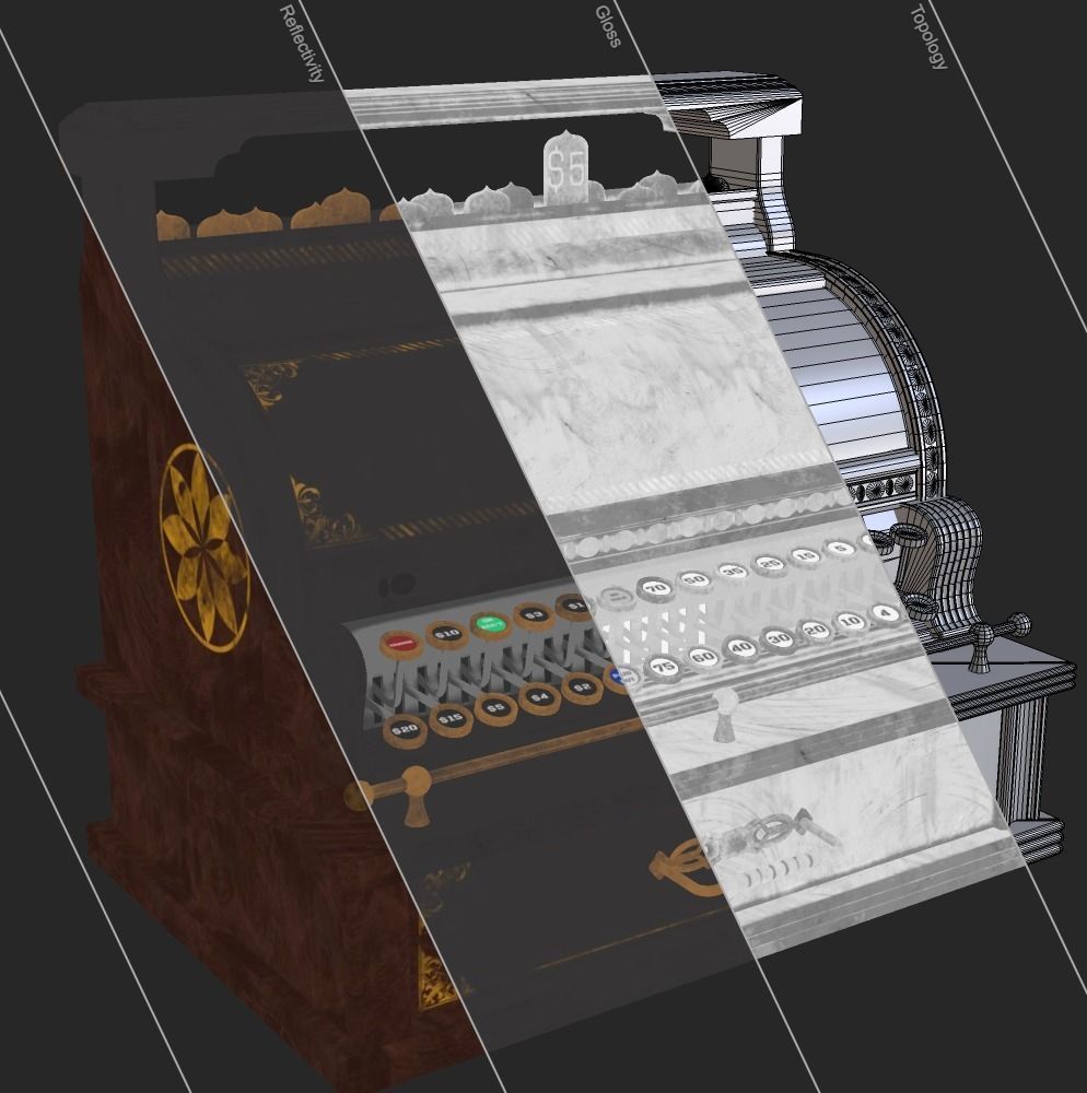 Old Item Mega Pack Low-poly 3D model_13