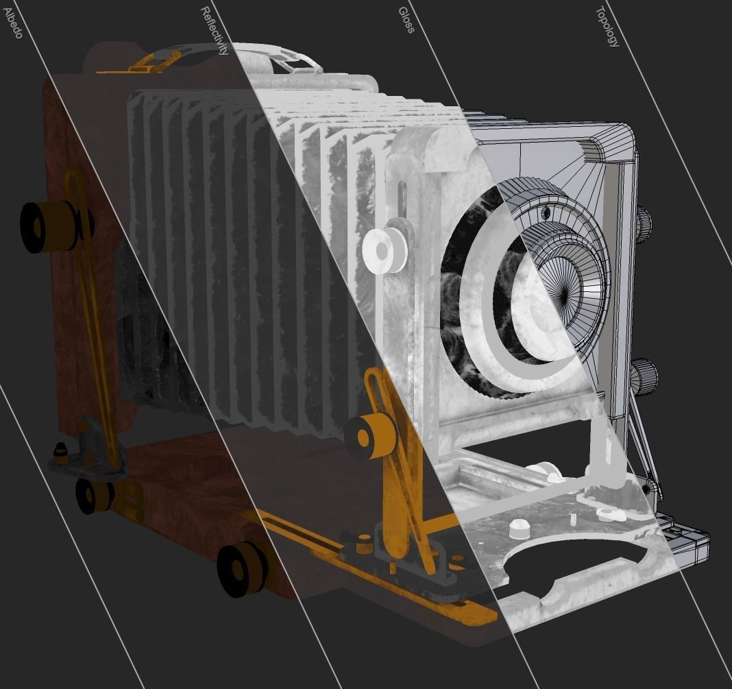 Old Item Mega Pack Low-poly 3D model_25