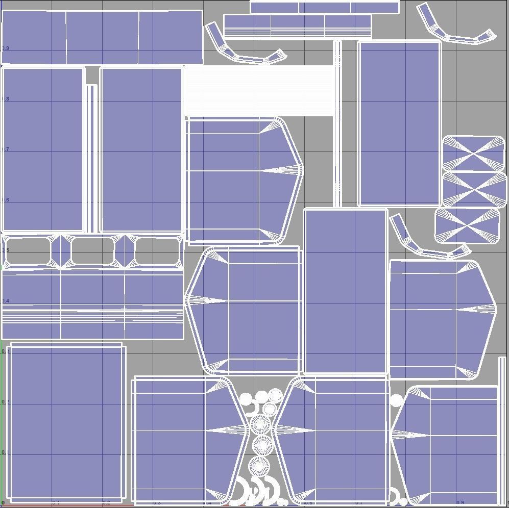 Old Item Mega Pack Low-poly 3D model_42