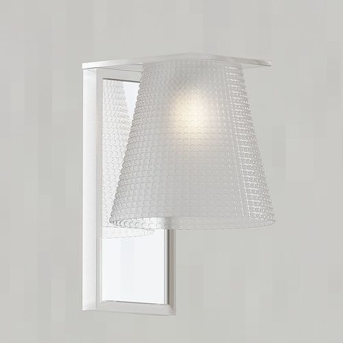 Kartell 9125BE Applique murale Plastique Beige 3D model