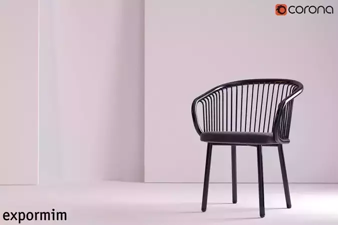 Expormim-Upholstered chair Huma 