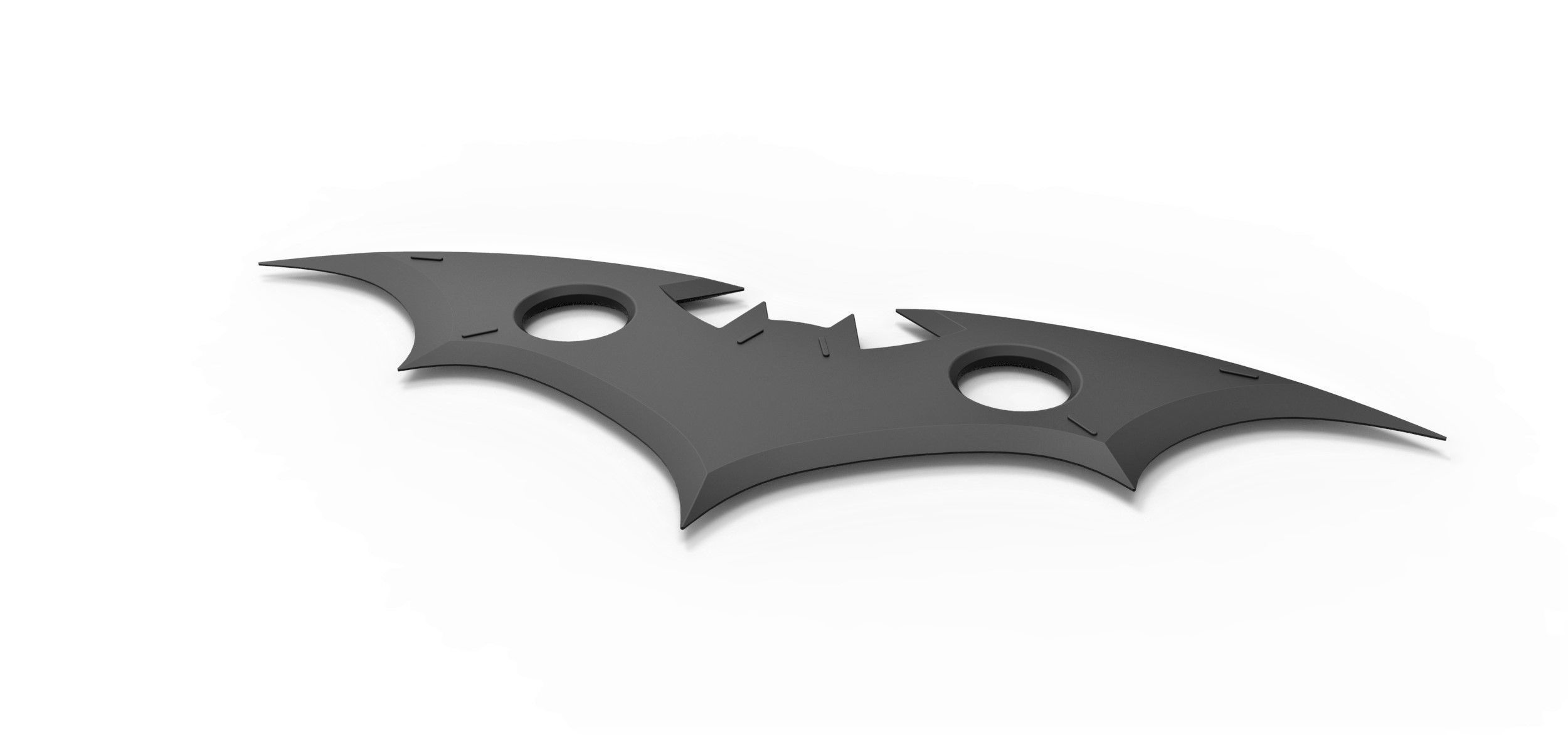 Telltale batarang 3D print model_1