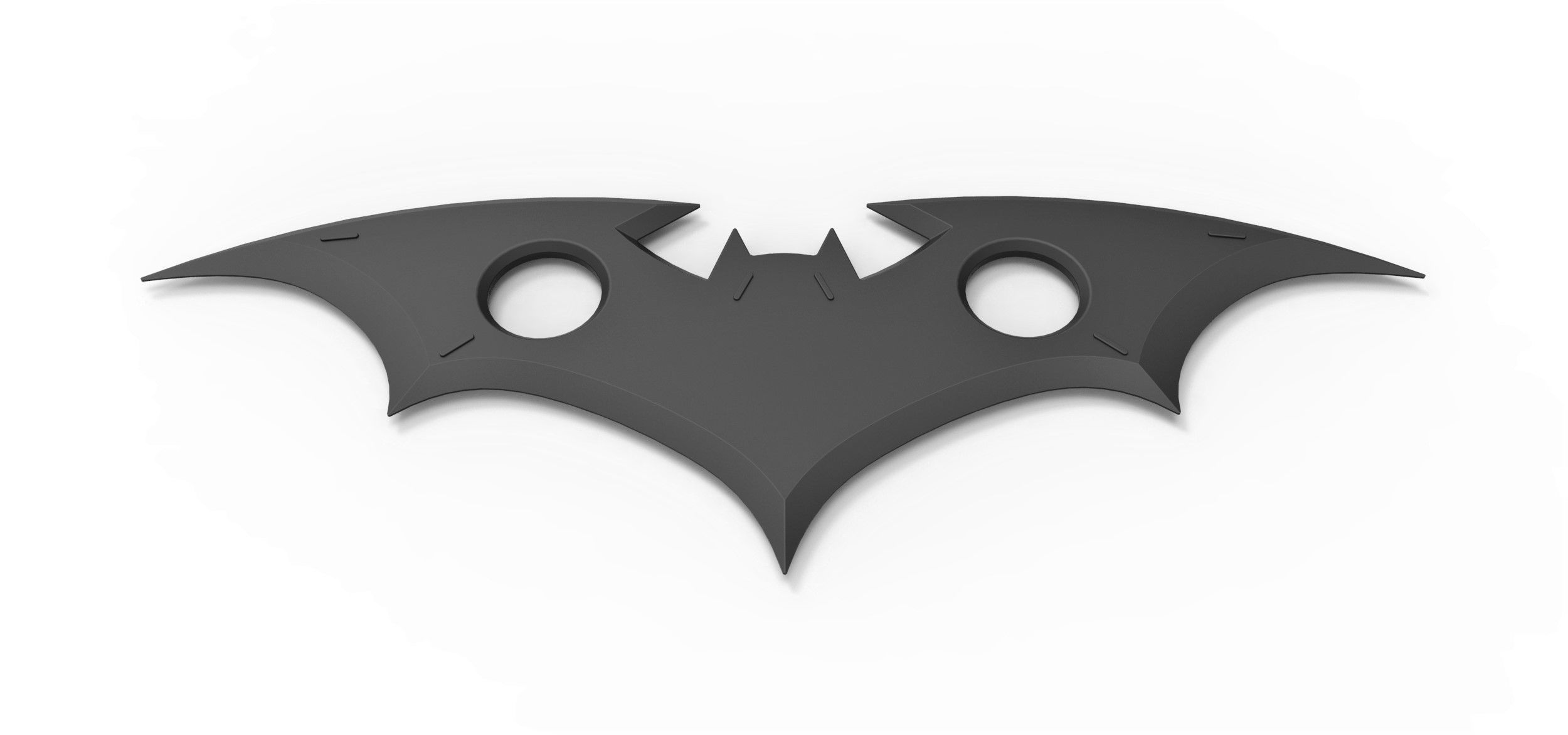 Telltale batarang 3D print model_3