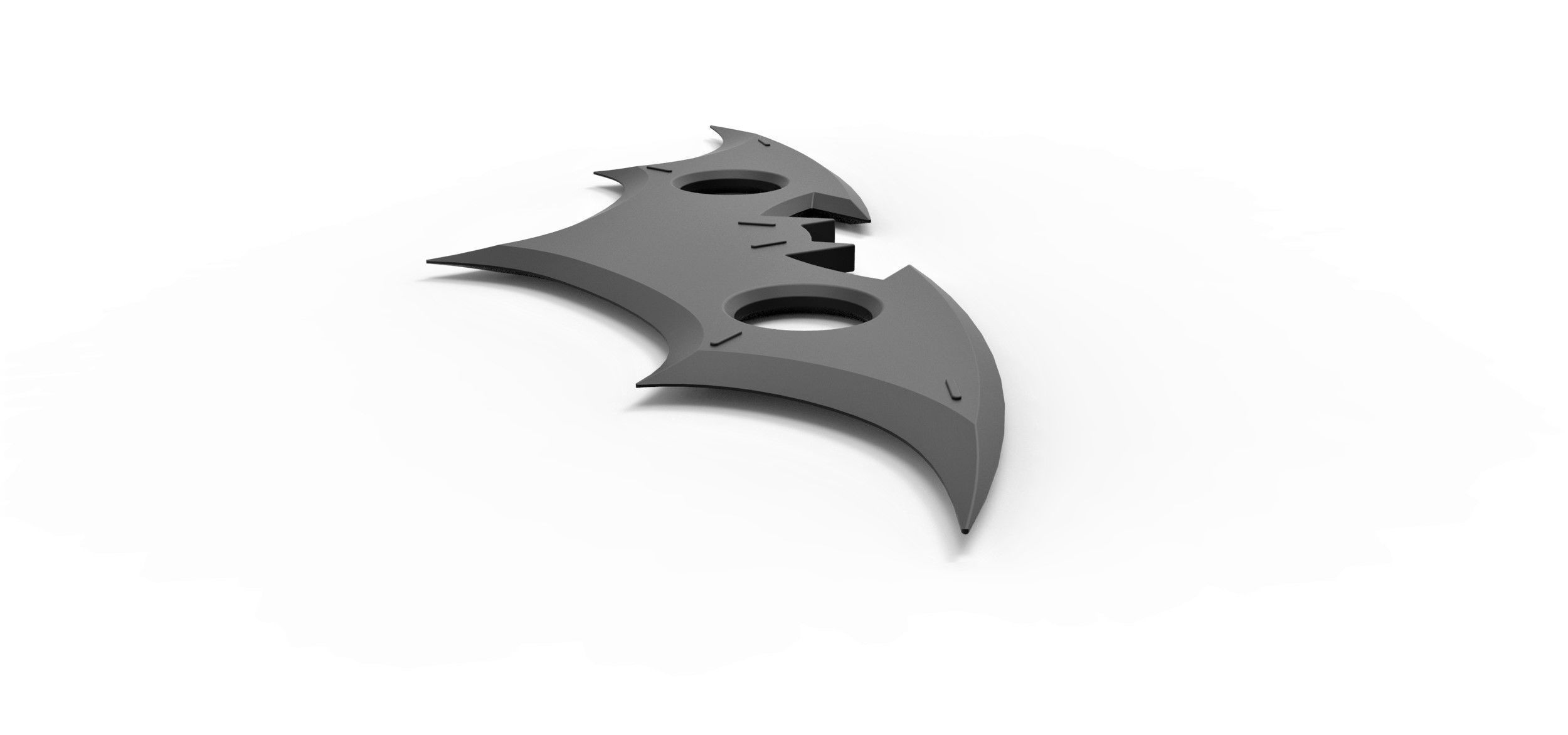 Telltale batarang 3D print model_7