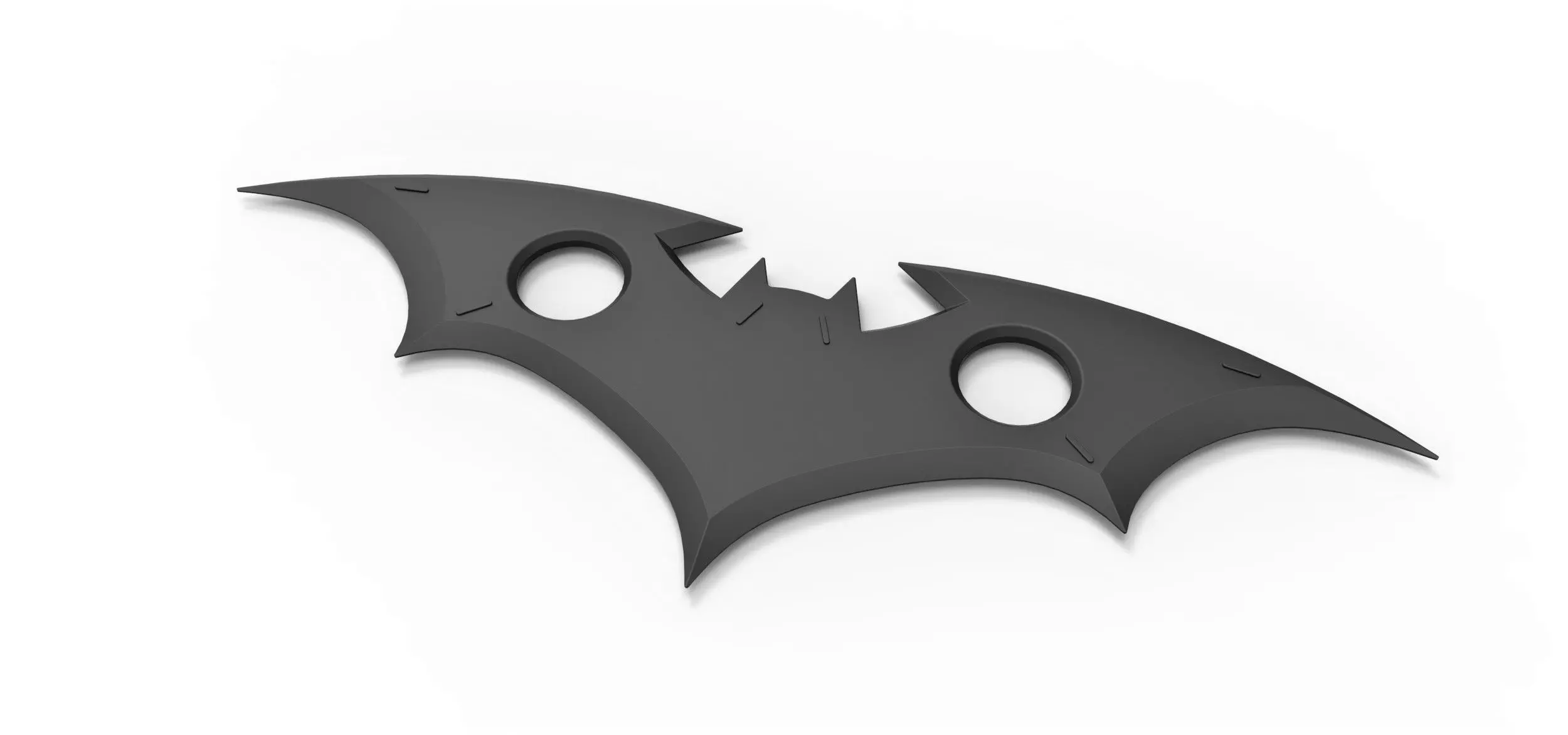 Bat Wing Throwing Blade 3D print model