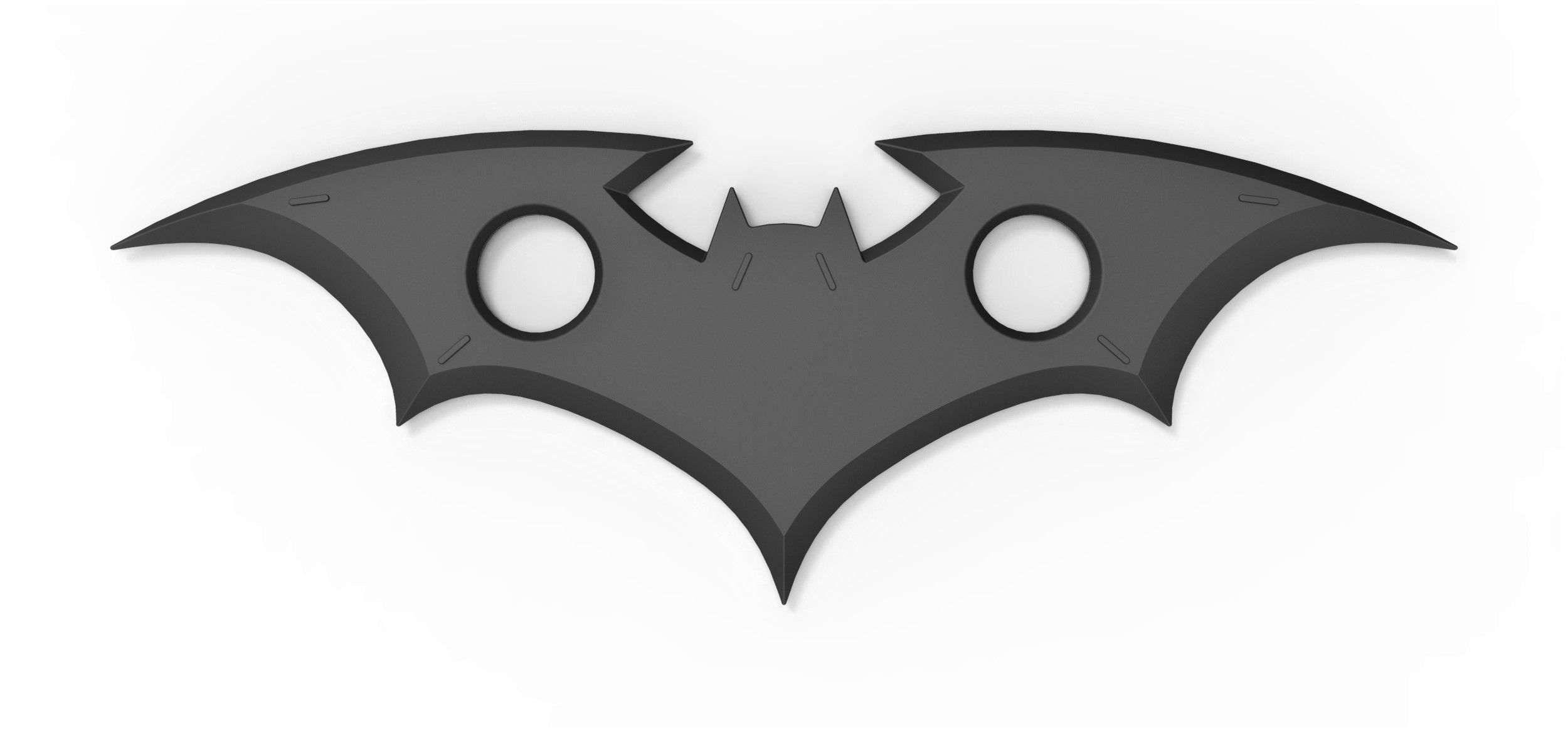 Telltale batarang 3D print model_2