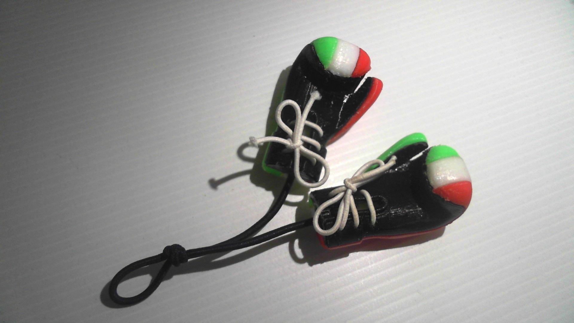 boxer glove 4 parts  3D print model_2