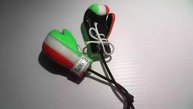 boxer glove 4 parts  3D print model