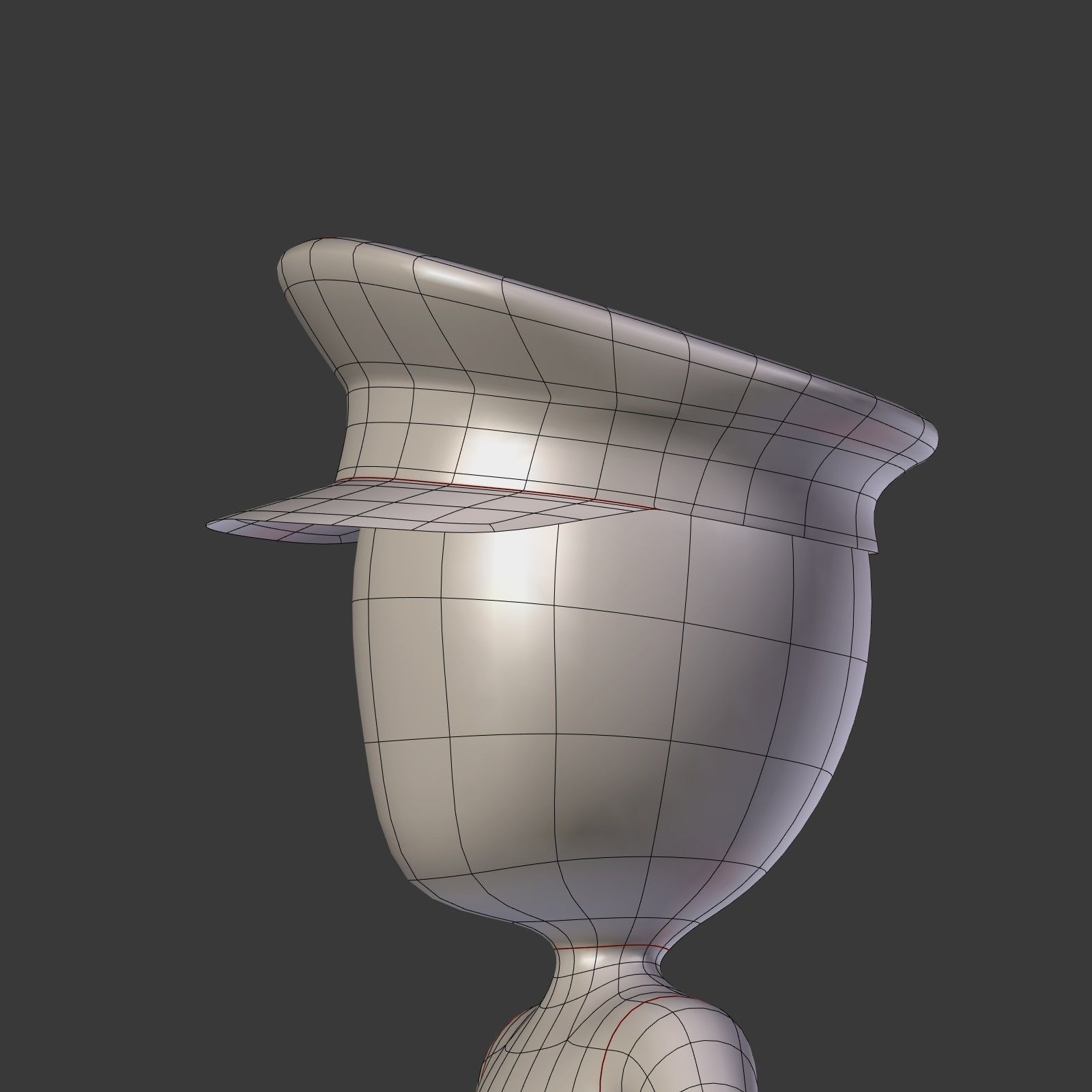 Cartoon Stickman - Textured and Rigged Low-poly 3D model_12