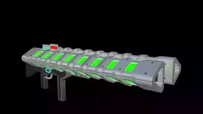 WTriLGun32800 Double Laser Gun Root