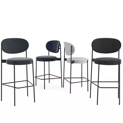 SERIES 430 BAR STOOL by VERPAN