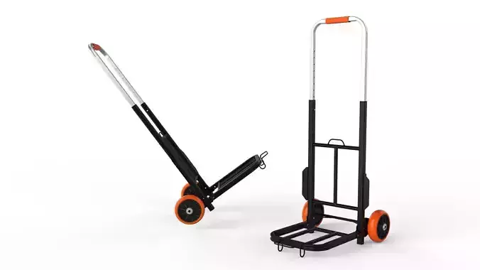 Cart Storage Orange