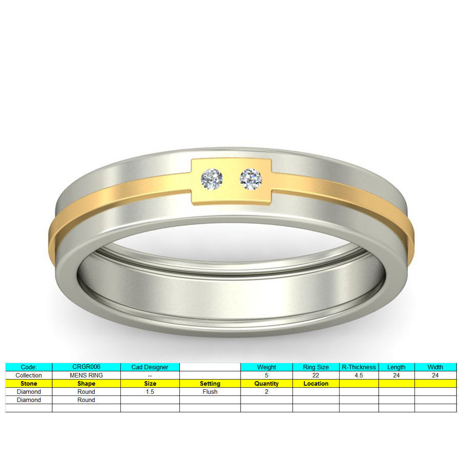 150 Women Ring 3dm render details bulk collections  3D print model_8