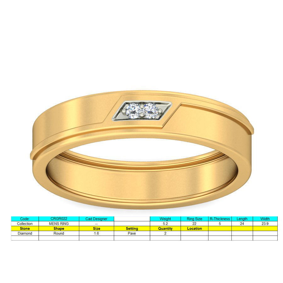 150 Women Ring 3dm render details bulk collections  3D print model_24