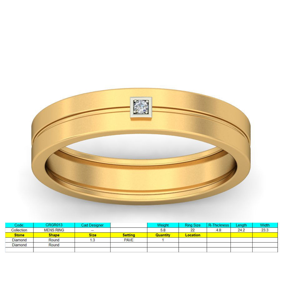 150 Women Ring 3dm render details bulk collections  3D print model_15