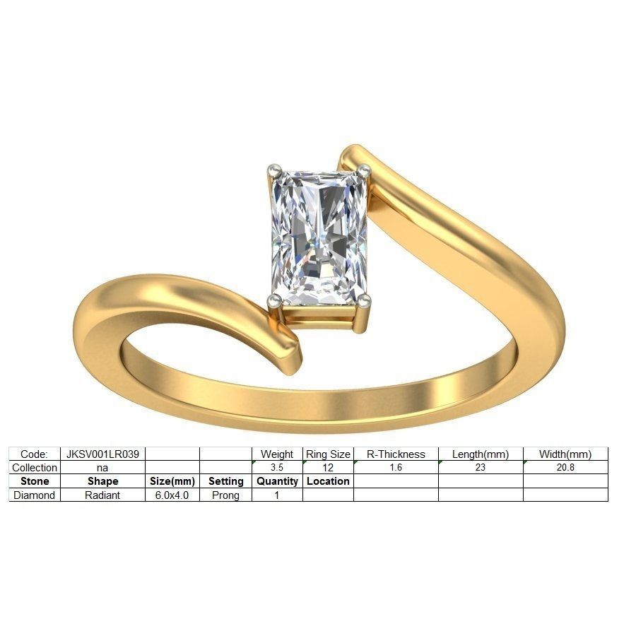 150 Women Ring 3dm render details bulk collections  3D print model_89