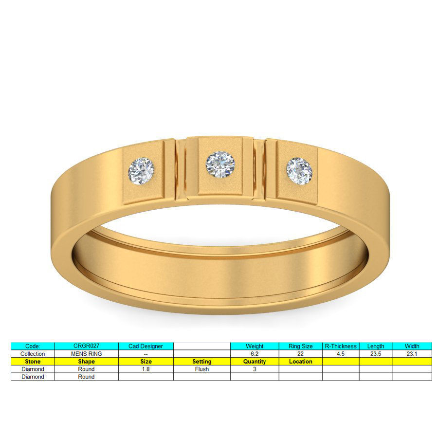 150 Women Ring 3dm render details bulk collections  3D print model_28