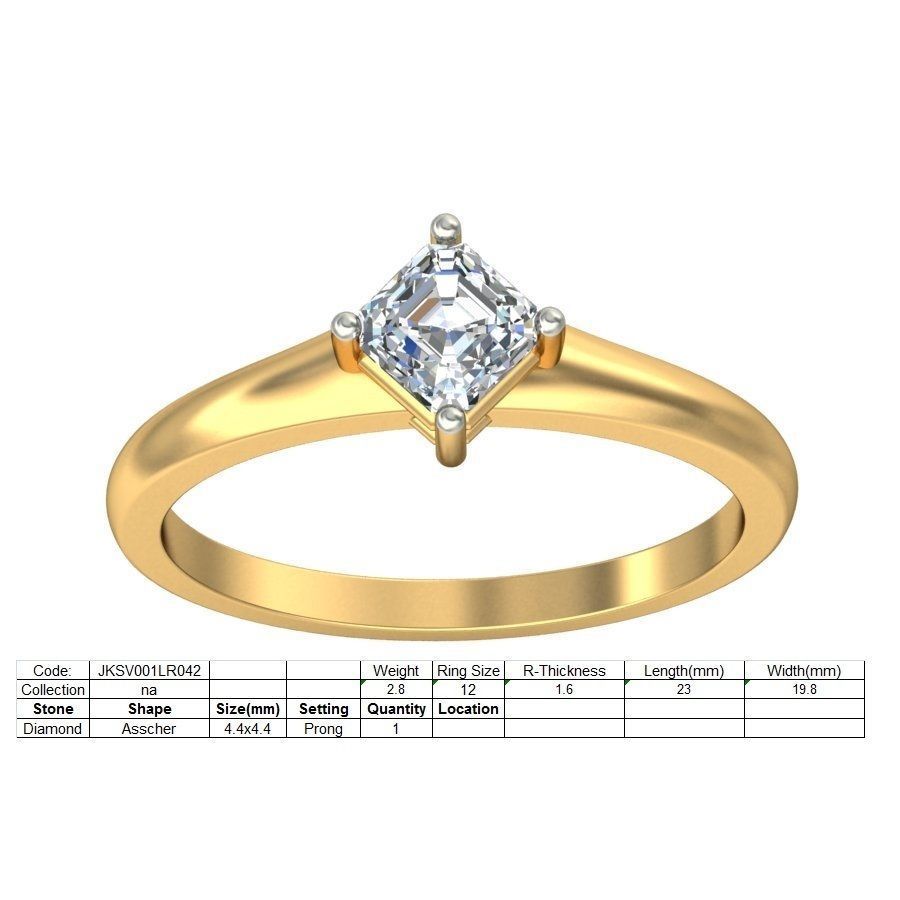 150 Women Ring 3dm render details bulk collections  3D print model_92
