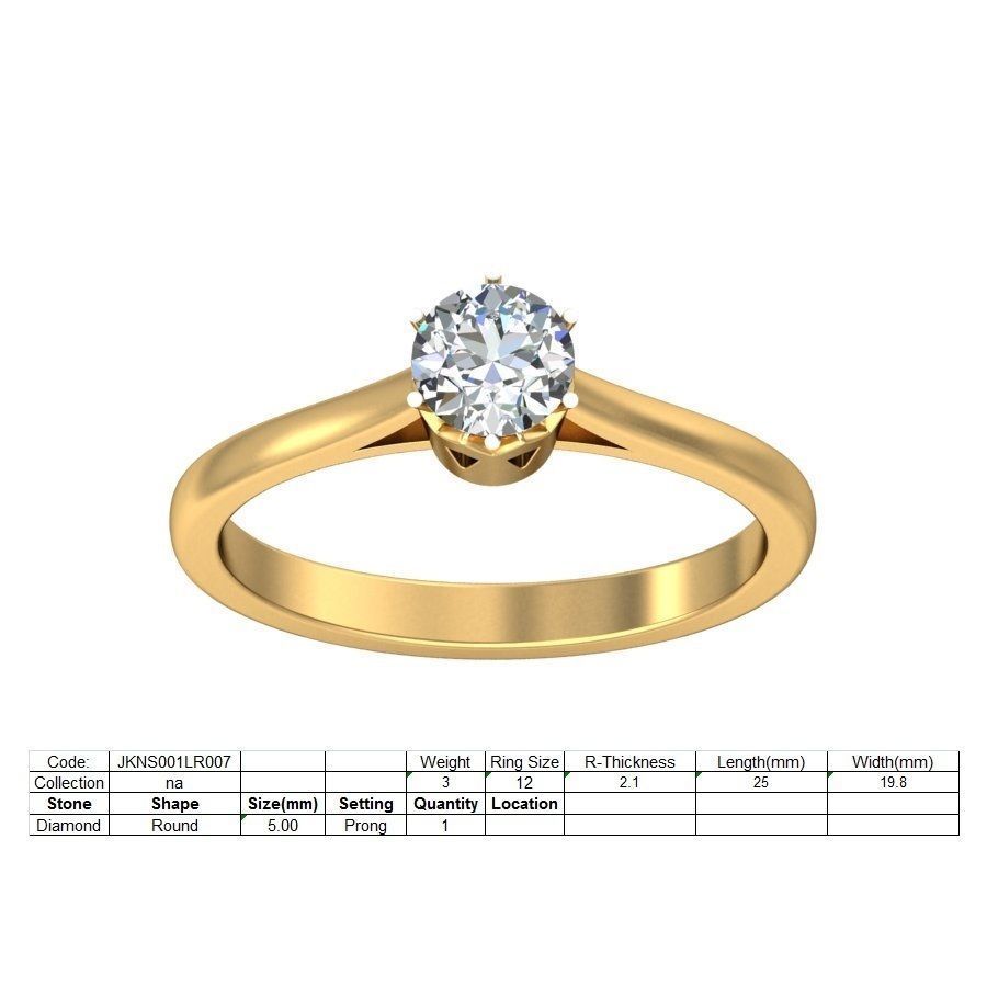 150 Women Ring 3dm render details bulk collections  3D print model_55