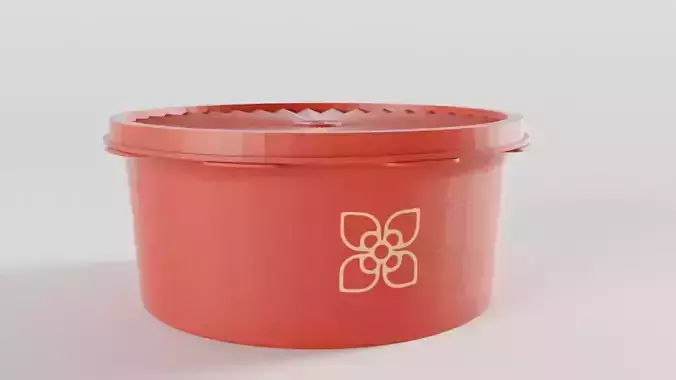 Tupperware Storage Container 3D model