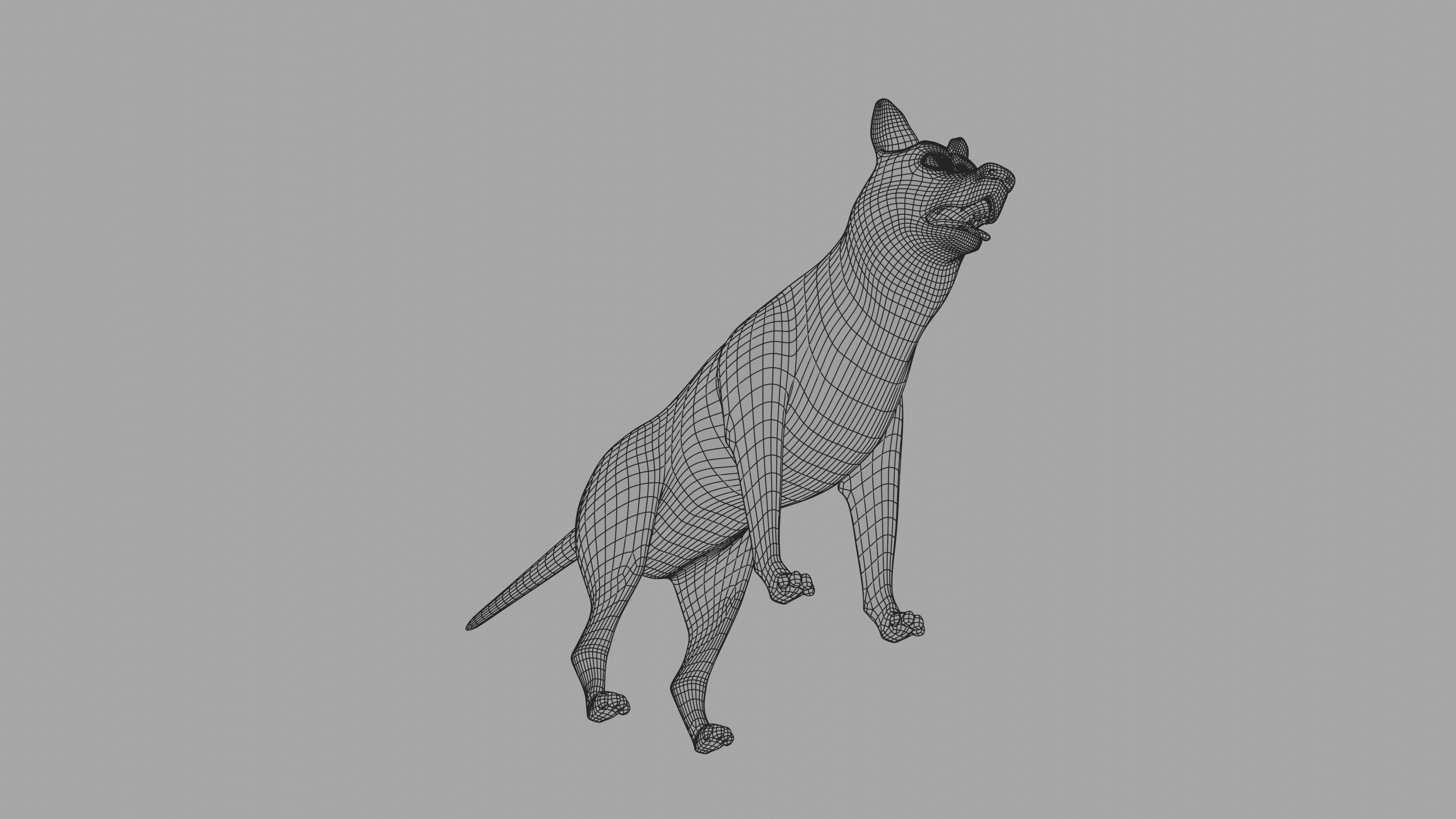 Wrigley the Dog Model 3D model_5