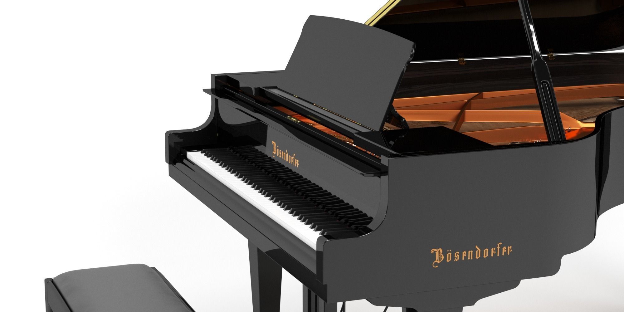 Bosendorfer 200 3D model_4