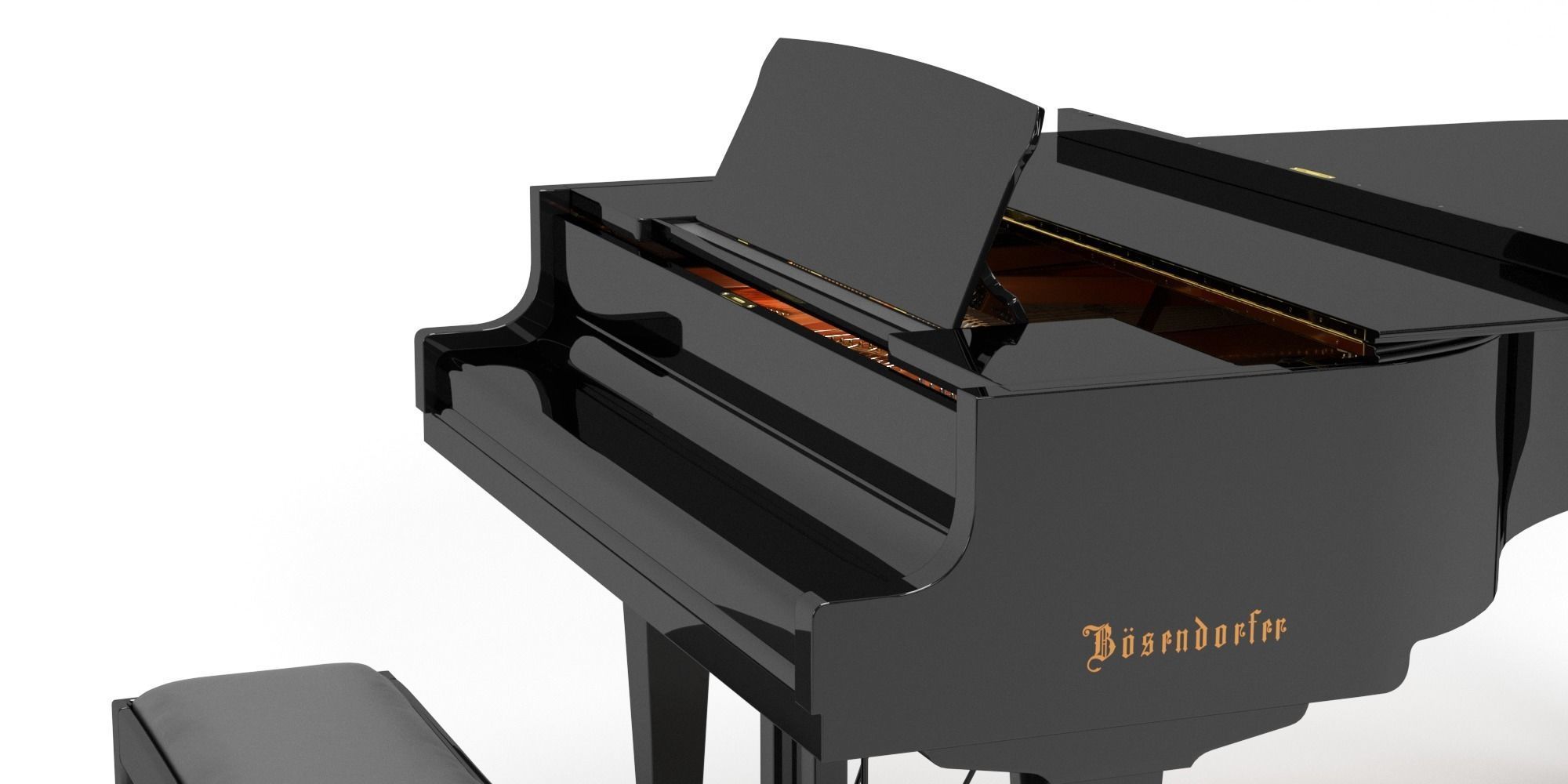 Bosendorfer 200 3D model_5
