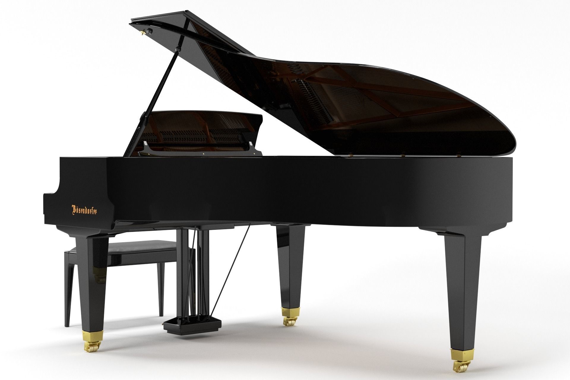 Bosendorfer 200 3D model_6