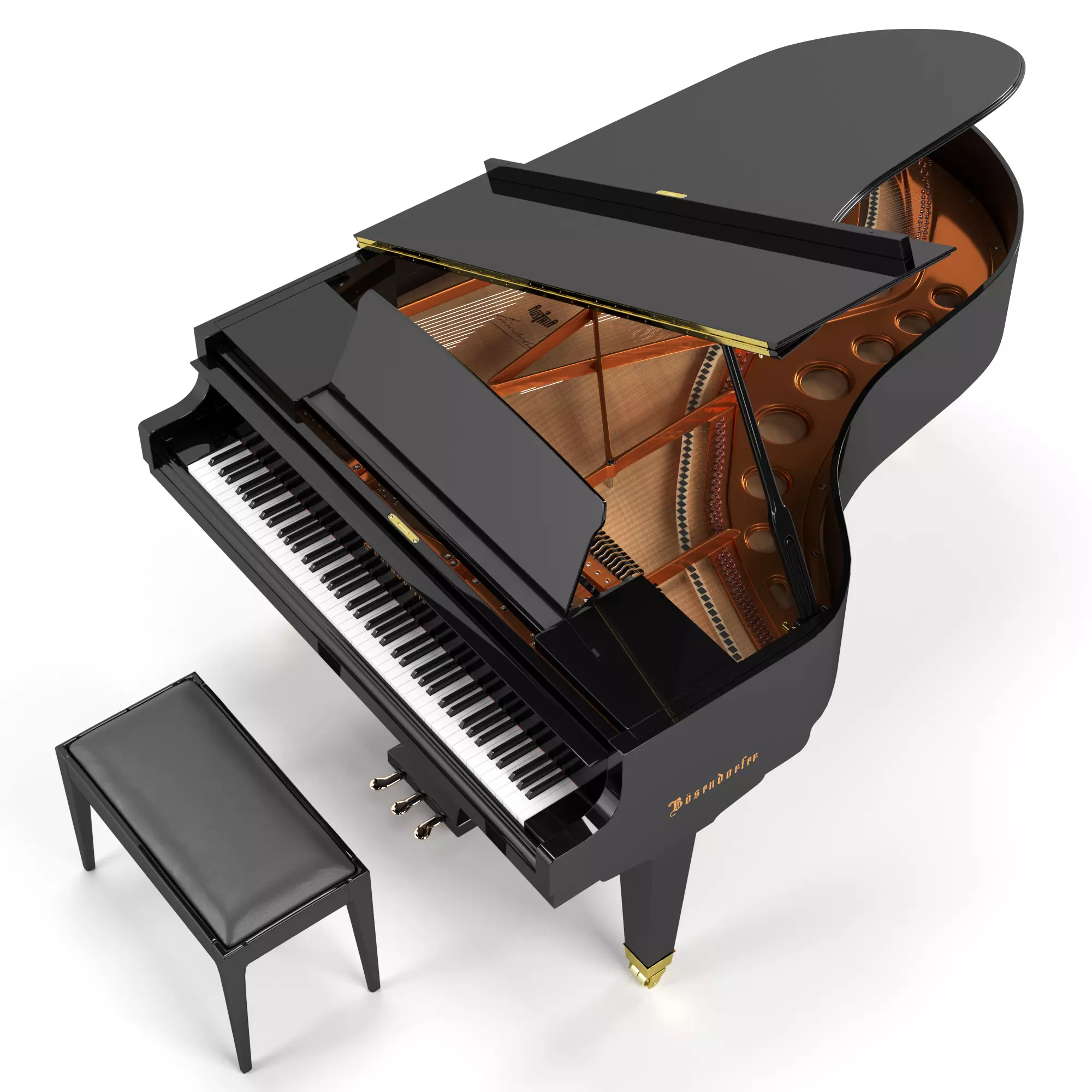 Bosendorfer 200 3D model_0