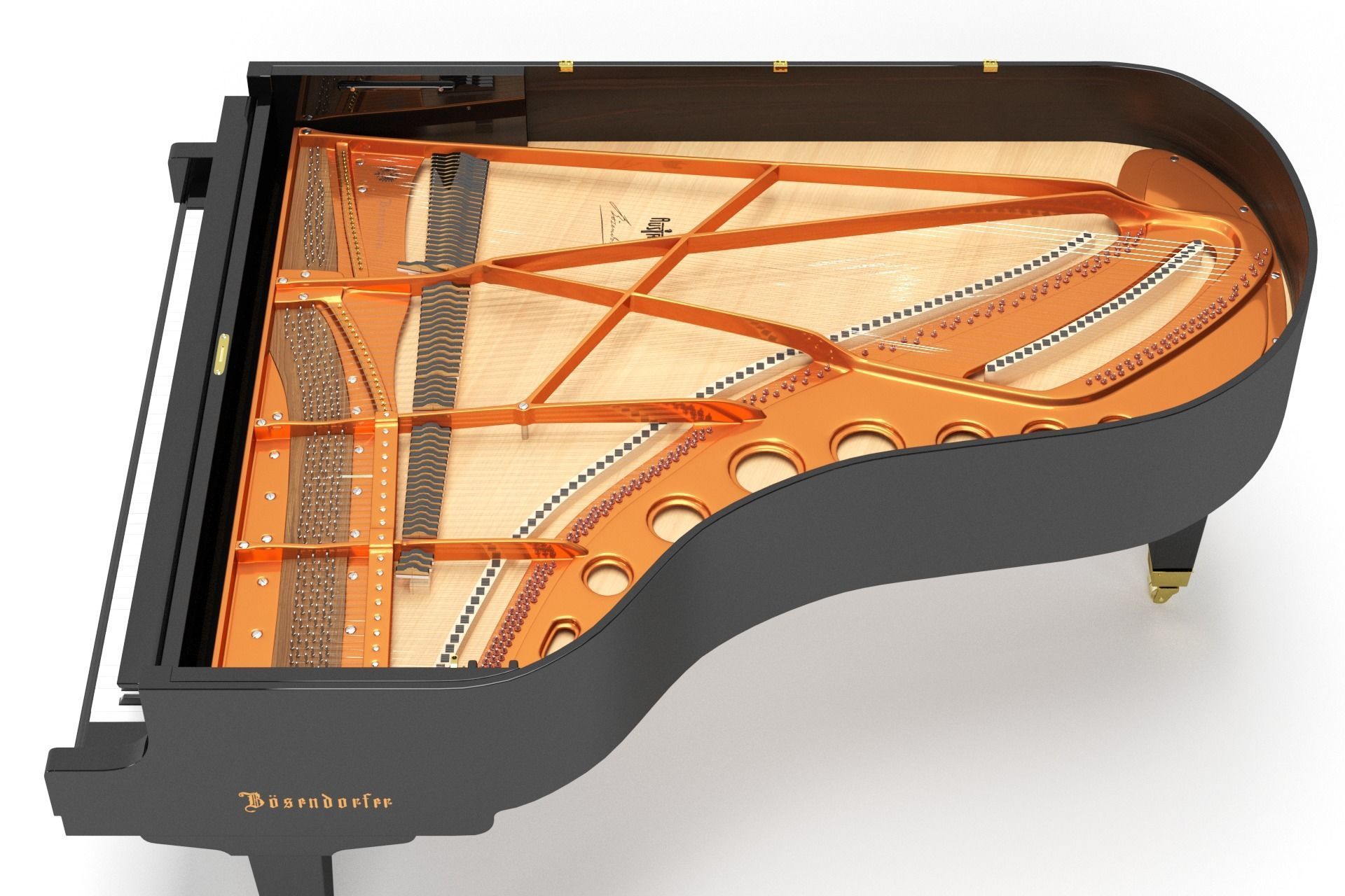 Bosendorfer 200 3D model_7