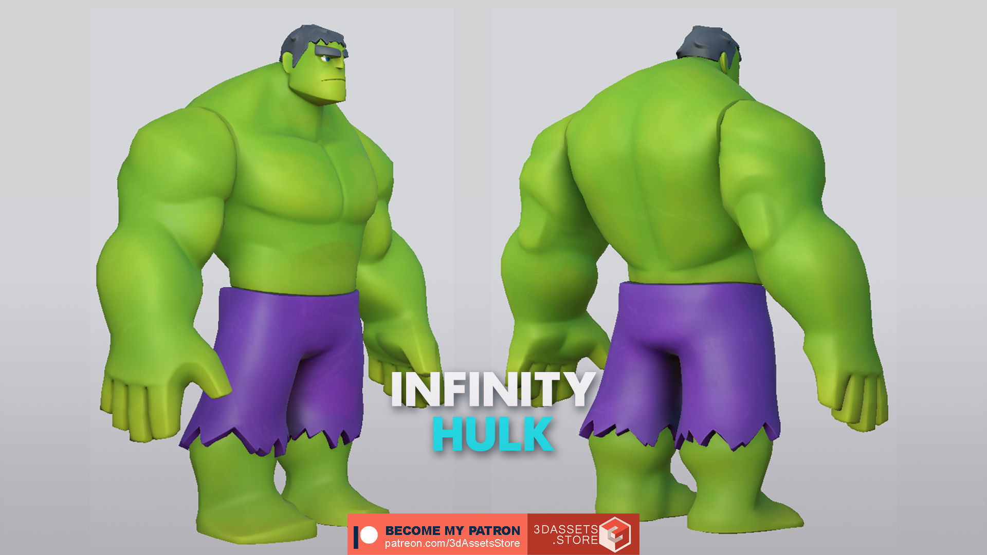 Character - Cartoon - Marvel Infinity Fan Art 3D Model Collection_5