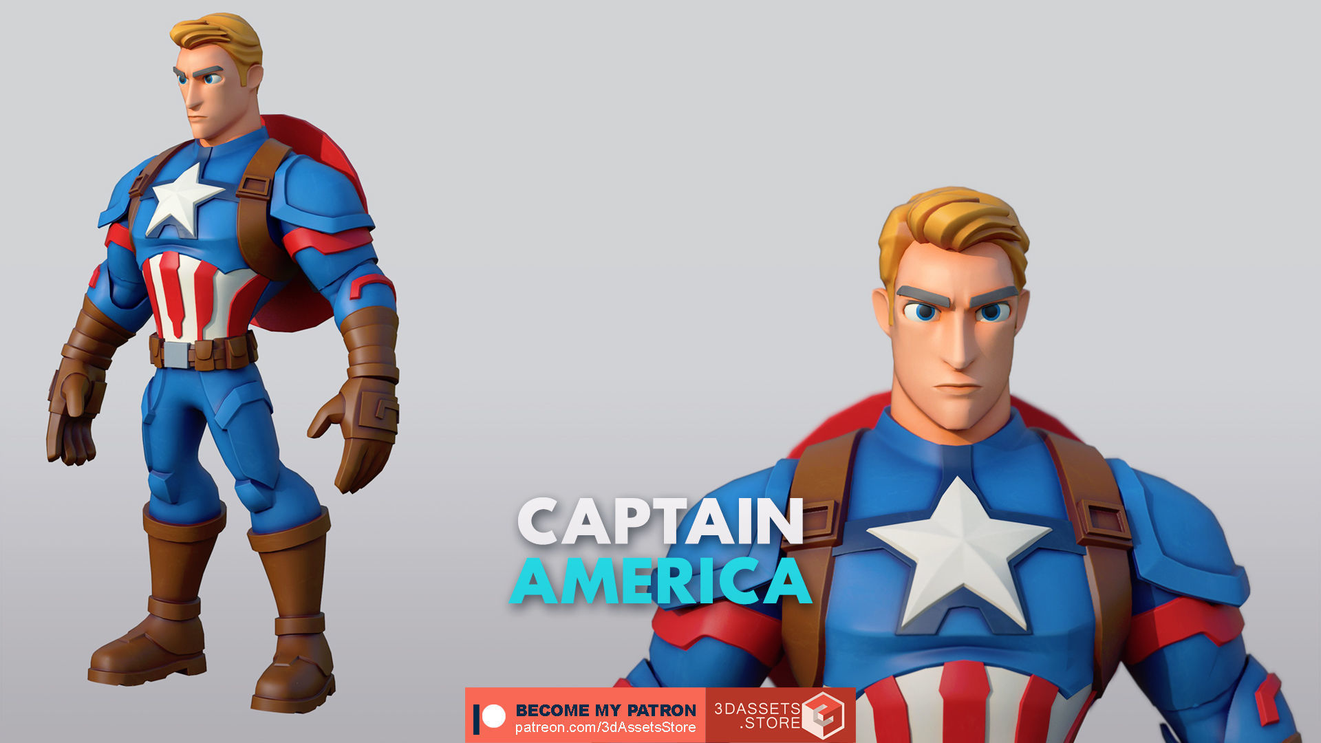 Character - Cartoon - Marvel Infinity Fan Art 3D Model Collection_4