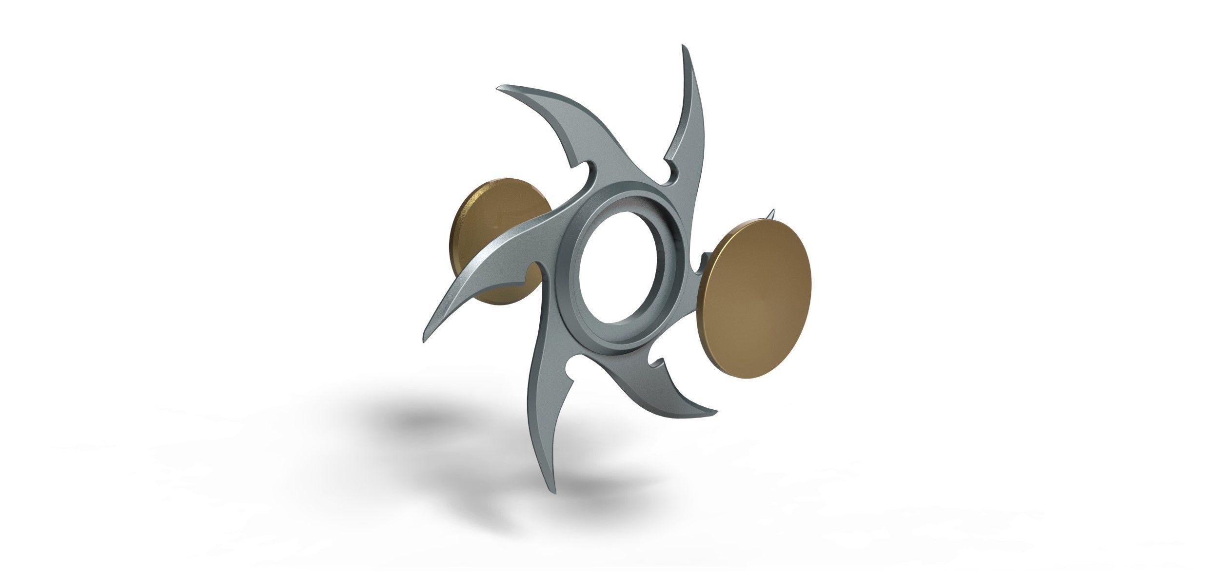 Cosplay Ninja shuriken 3D print model_7