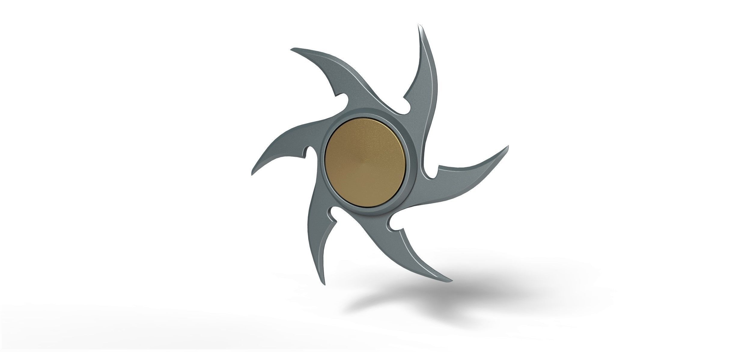 Cosplay Ninja shuriken 3D print model_5
