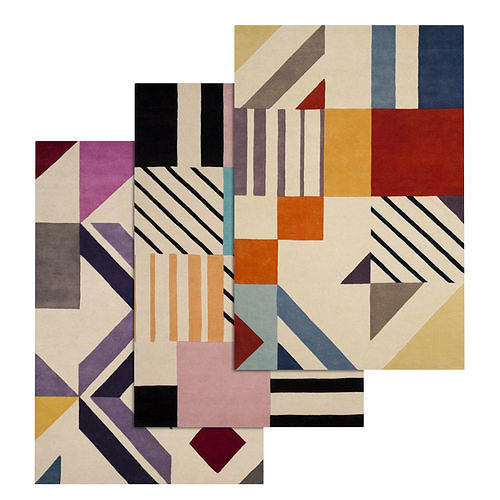 Rug Set 134 3D model