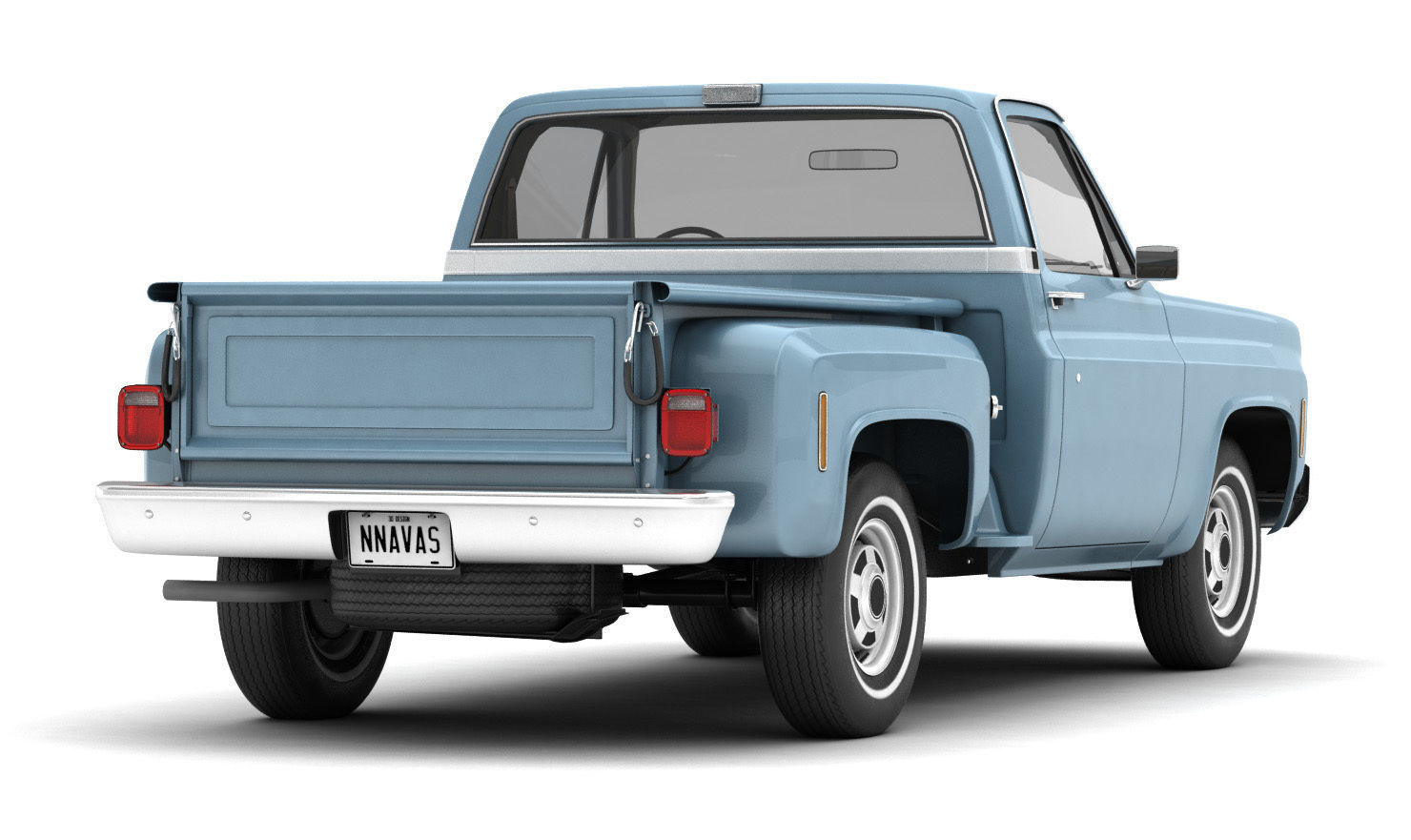 GENERIC STEPSIDE PICKUP TRUCK 10 3D model_3