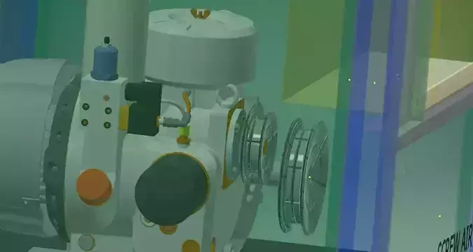 Compressor Chassis 10HP-7KW 