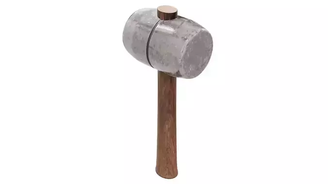 Wood and Steel Mallet