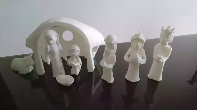 Christmas Nativity Set 3D print model