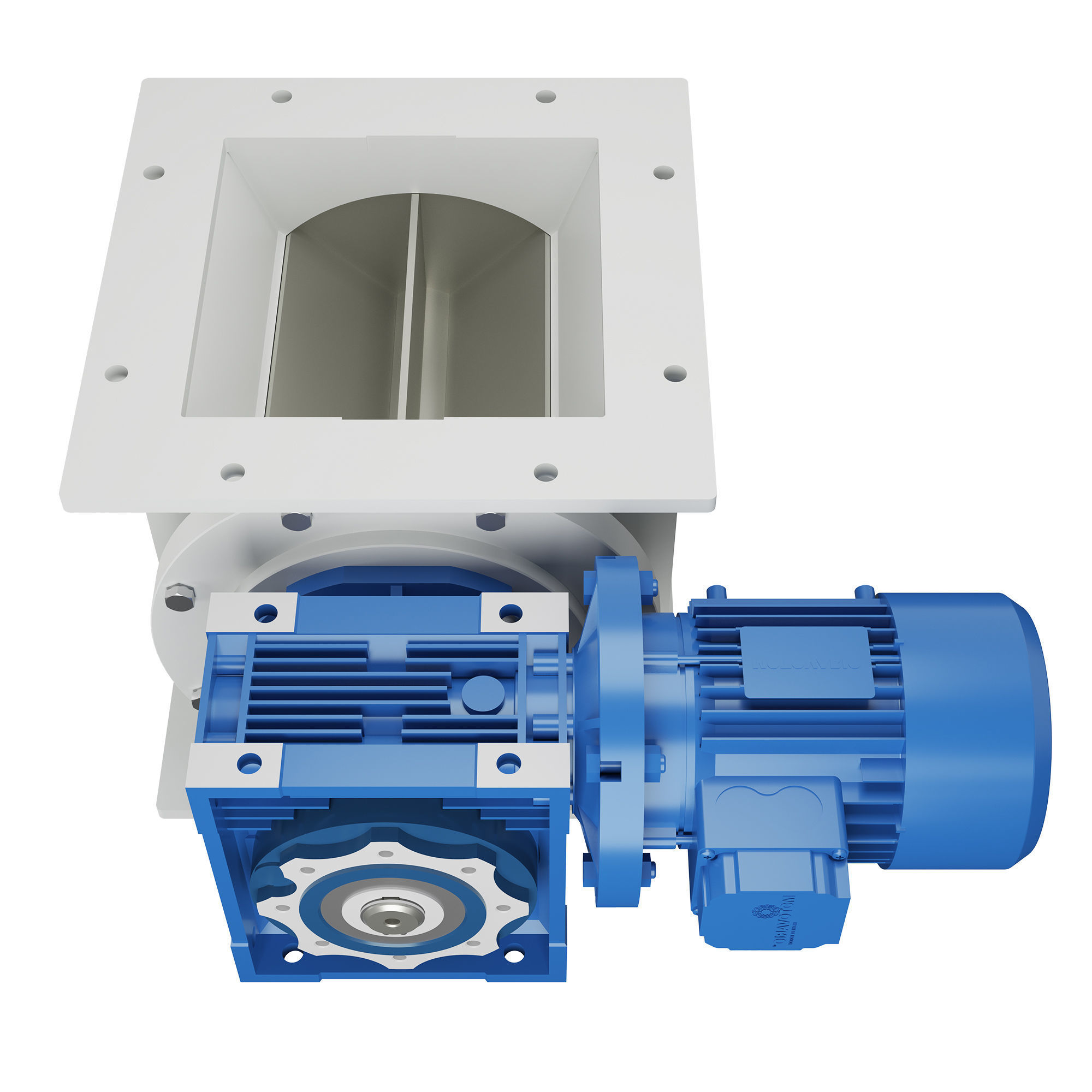 Rotary Feeder - Gate Lock - RP 210 ITALTECH 3D model_6