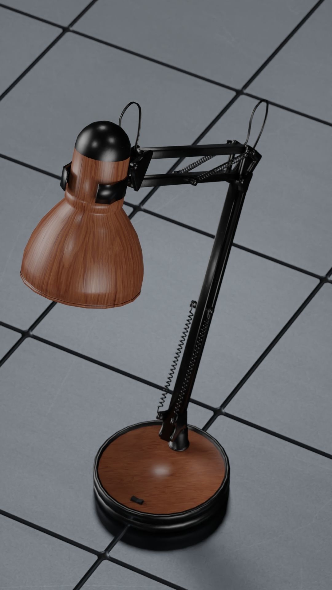 Modern desk lamp Texture_3