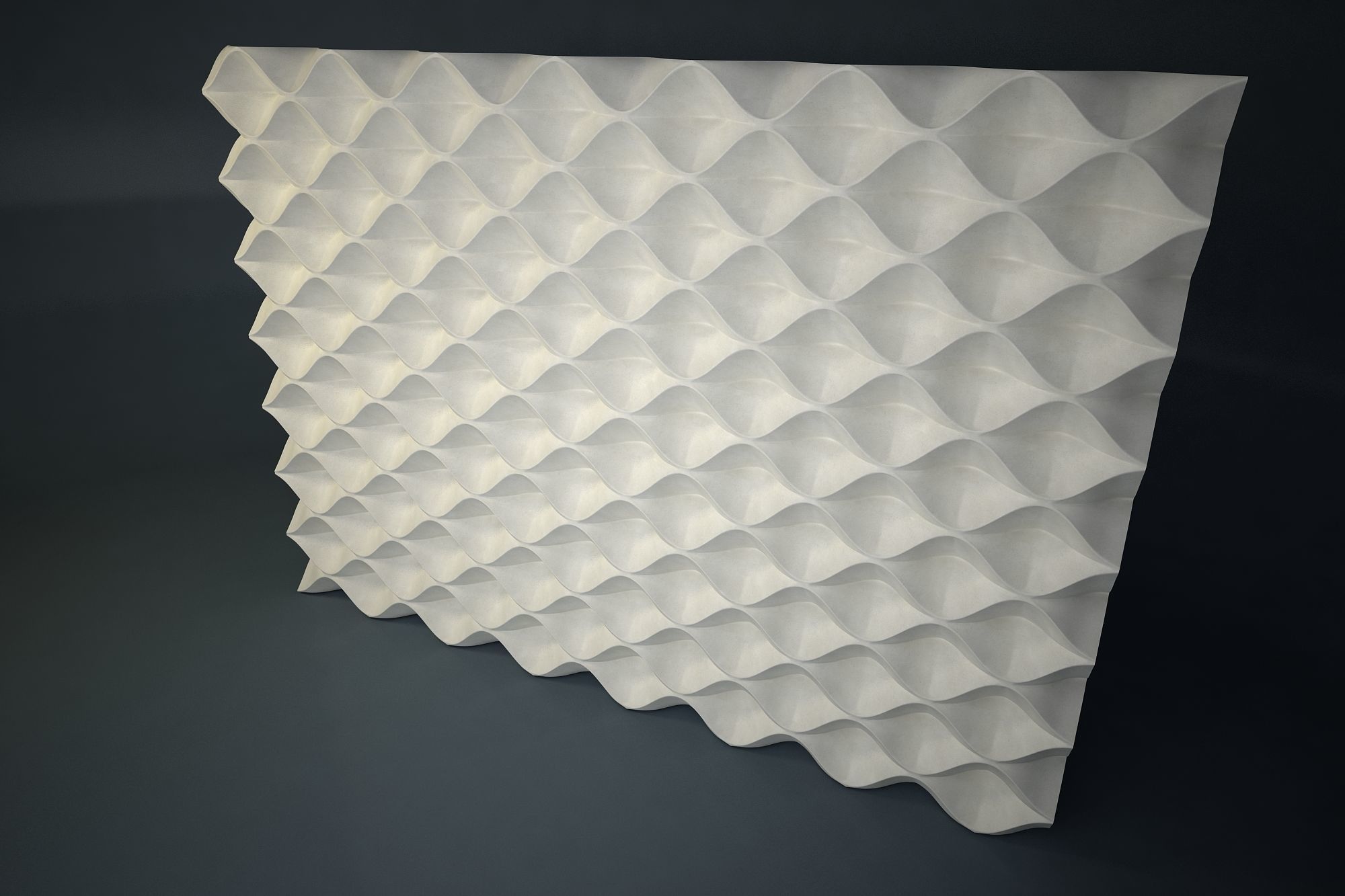 01 PARAMETIC PATTERN Low-poly 3D model_4