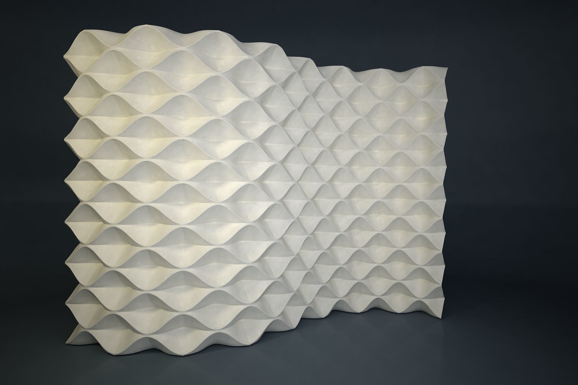 05 PARAMETIC PATTERN Low-poly 3D model_2