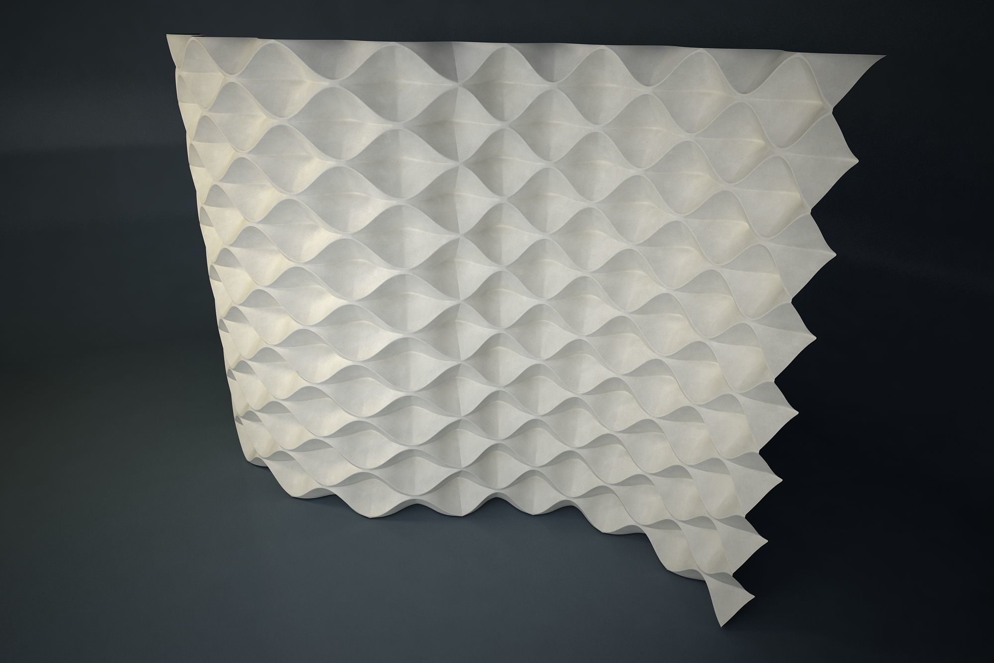 05 PARAMETIC PATTERN Low-poly 3D model_4