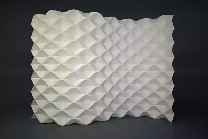 05 PARAMETIC PATTERN Low-poly 3D model