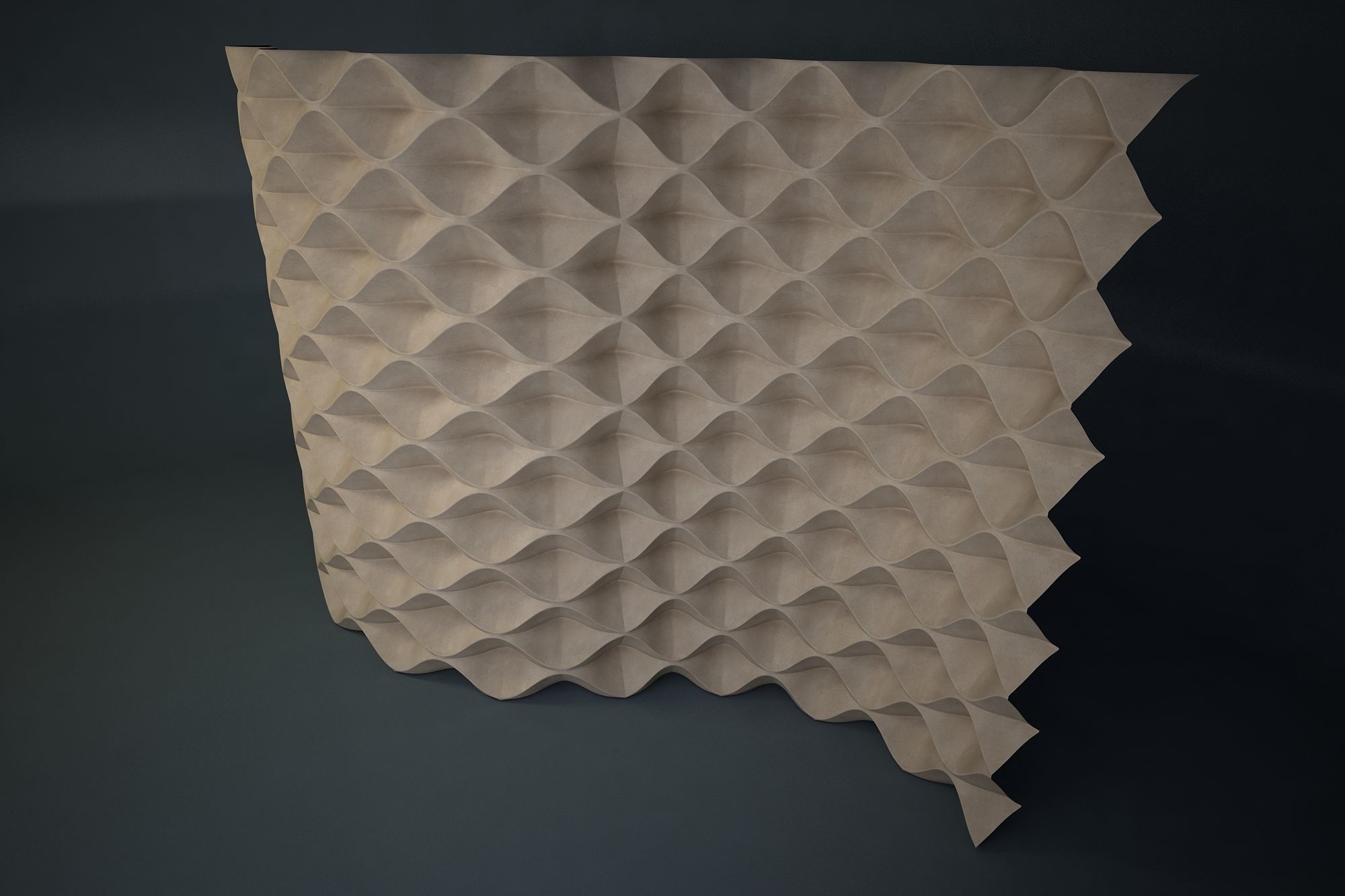 06 PARAMETIC PATTERN Low-poly 3D model_4