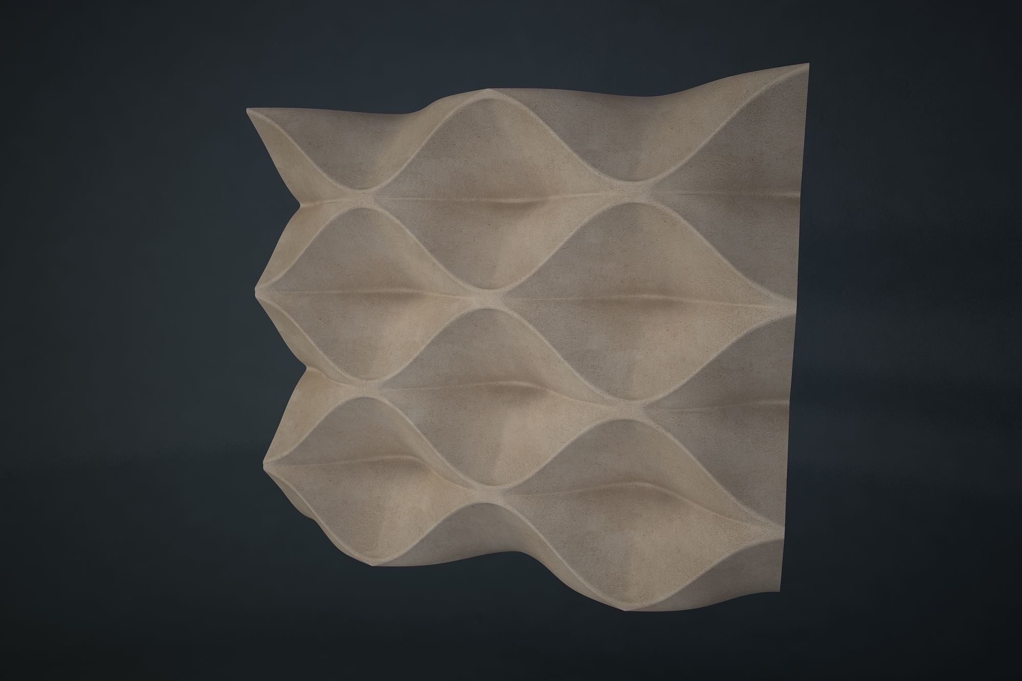 06 PARAMETIC PATTERN Low-poly 3D model_9