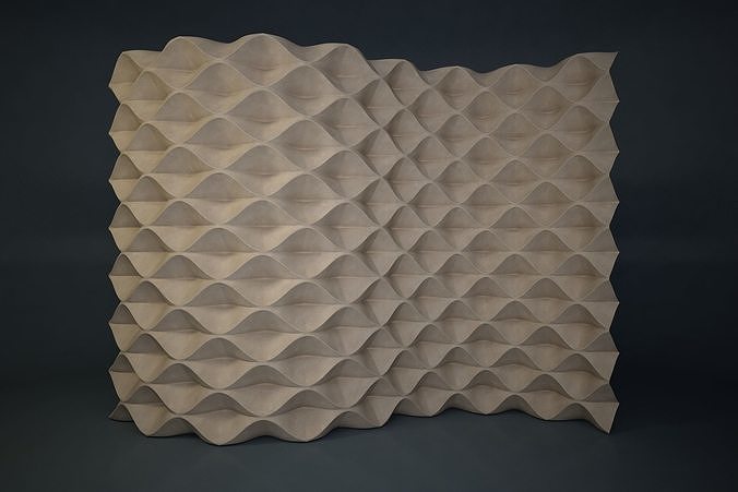 06 PARAMETIC PATTERN Low-poly 3D model