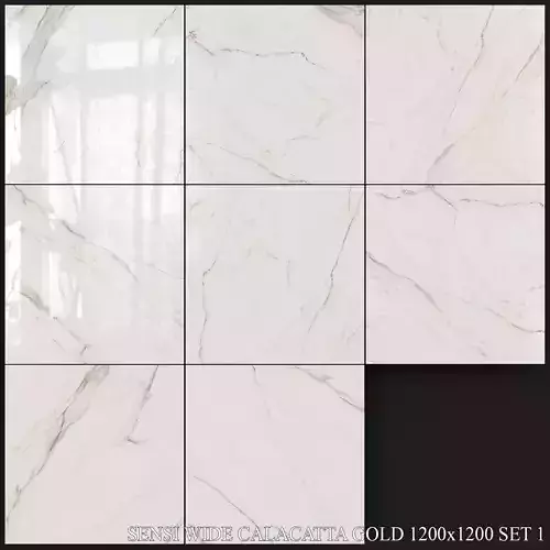 ABK Sensi Wide Calacatta Gold 1200x1200 Set 1